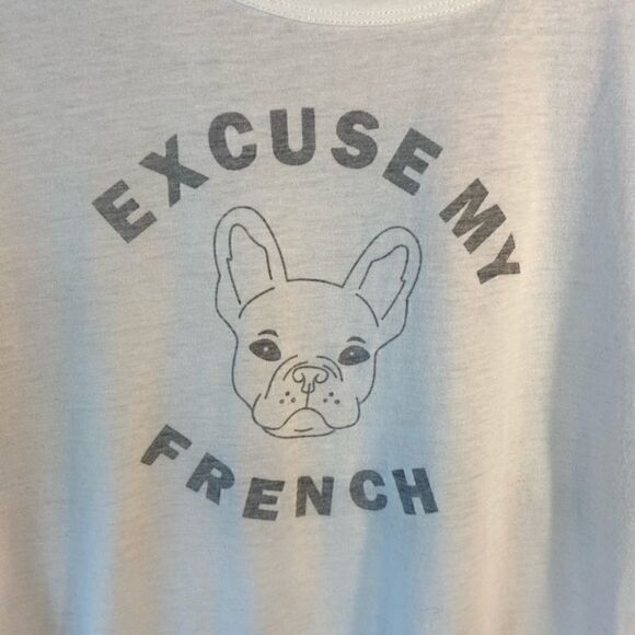 💝 3/$75 Monroe and Main Excuse My French T-Shirt - Picture 2 of 6